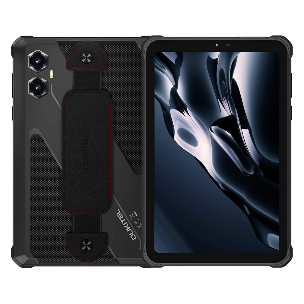 OUKITEL tablet RT3 Plus, 8", 4/128GB, 4G, 11000mAh, IP68/IP69K, μαύρο