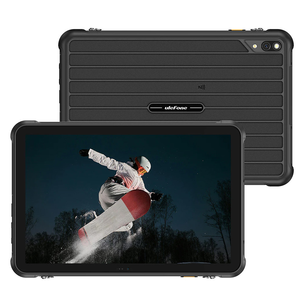 ULEFONE tablet RugKing Pad 2 Pro, 10.1", 8/256GB, 10200mAh, IP68/IP69K/MIL-STD-810H, 4G, μαύρο