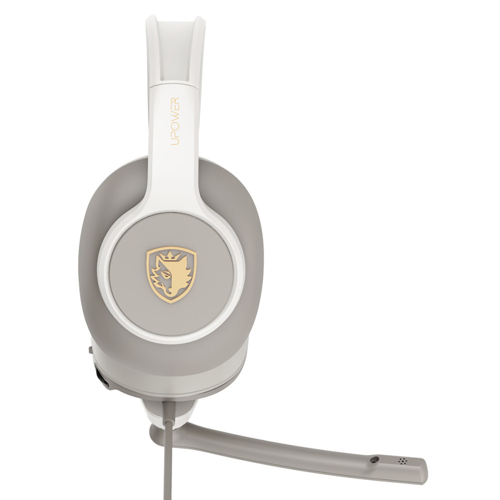 SADES gaming headset UPOWER, 3.5mm σύνδεση, 40mm, γκρι