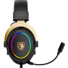 SADES gaming headset Alchemist, USB σύνδεση, 50mm, V7.1 surround, ENC, RGB, multi-platform, μαύρο