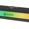 SADES soundbar Posevolt με RGB φωτισμό, 10W, Bluetooth & USB-C/USB, μαύρο