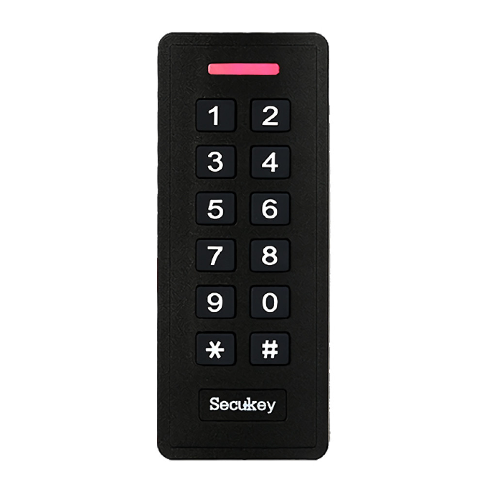 SECUKEY αυτόνομο αδιάβροχο πληκτρολόγιο πρόσβασης SCK-K2-EM, 125KHz
