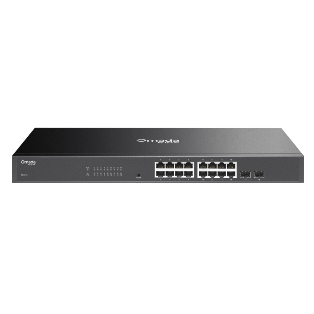 TP-LINK Omada access switch SG2218, 16-Port Gigabit, V1.30
