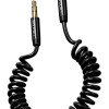 USAMS καλώδιο Jack 3.5mm SJ256, Hi-Fi stereo, 1.2m, μαύρο