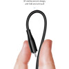 USAMS καλώδιο Lightning σε USB US-SJ266, 2A, 1m, μαύρο