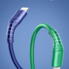 USAMS καλώδιο USB σε Lightning US-SJ500, 2A, 1m, μαύρο