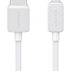 USAMS καλώδιο Lightning σε USB US-SJ694, 2.4A, 480Mbps, 2m, λευκό