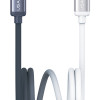 USAMS καλώδιο USB-C SJ756, 60W, 480Mbps, 1.2m, μαύρο/λευκό