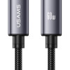 USAMS καλώδιο USB-C SJ769, 60W, 480Mbps, 1m, μαύρο