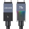 USAMS καλώδιο USB-C SJ775, 240W, 480Mbps, 1.2m, μαύρο