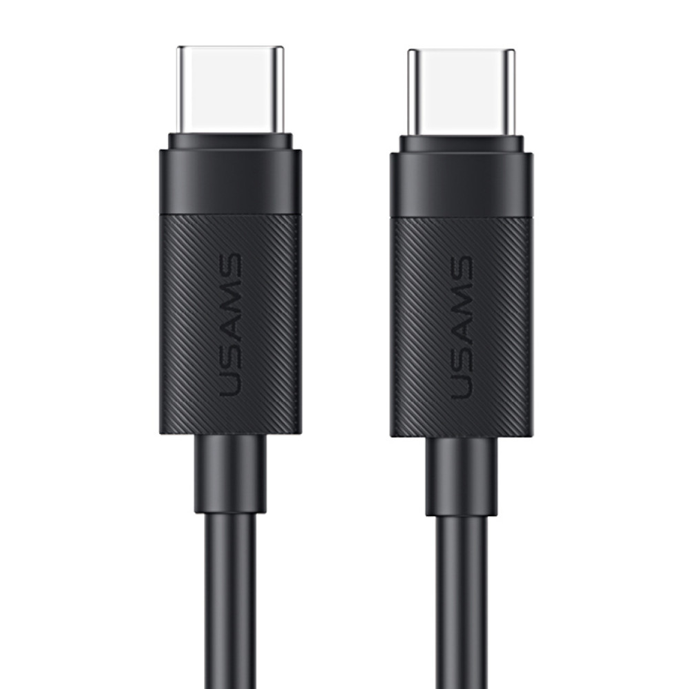 USAMS καλώδιο USB-C SJ780, 60W, 480Mbps, 1m, μαύρο