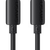 USAMS καλώδιο Lightning σε USB-C SJ788, σιλικόνης, 30W, 480Mbps, 1m, μαύρο