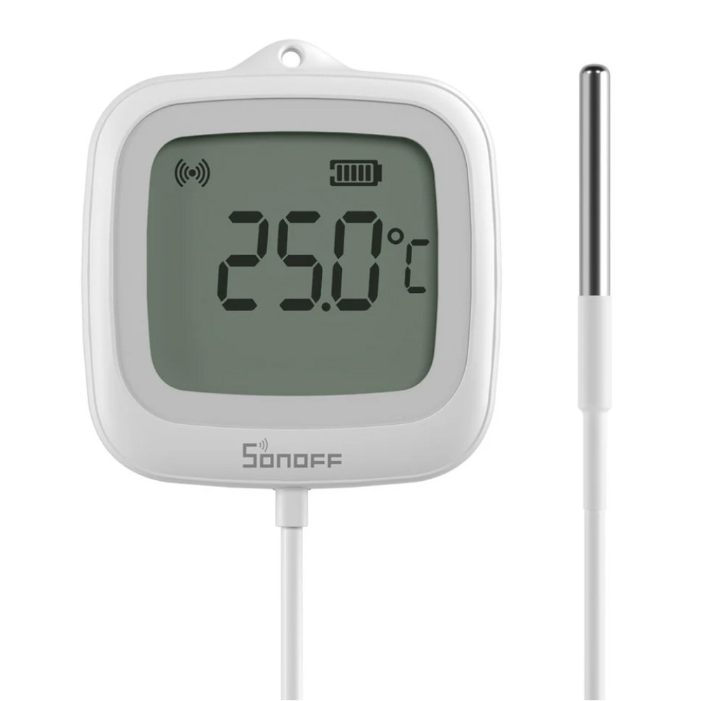 SONOFF smart θερμόμετρο SNZB-02LD, έως 115 °C, ZigBee 3.0, λευκό