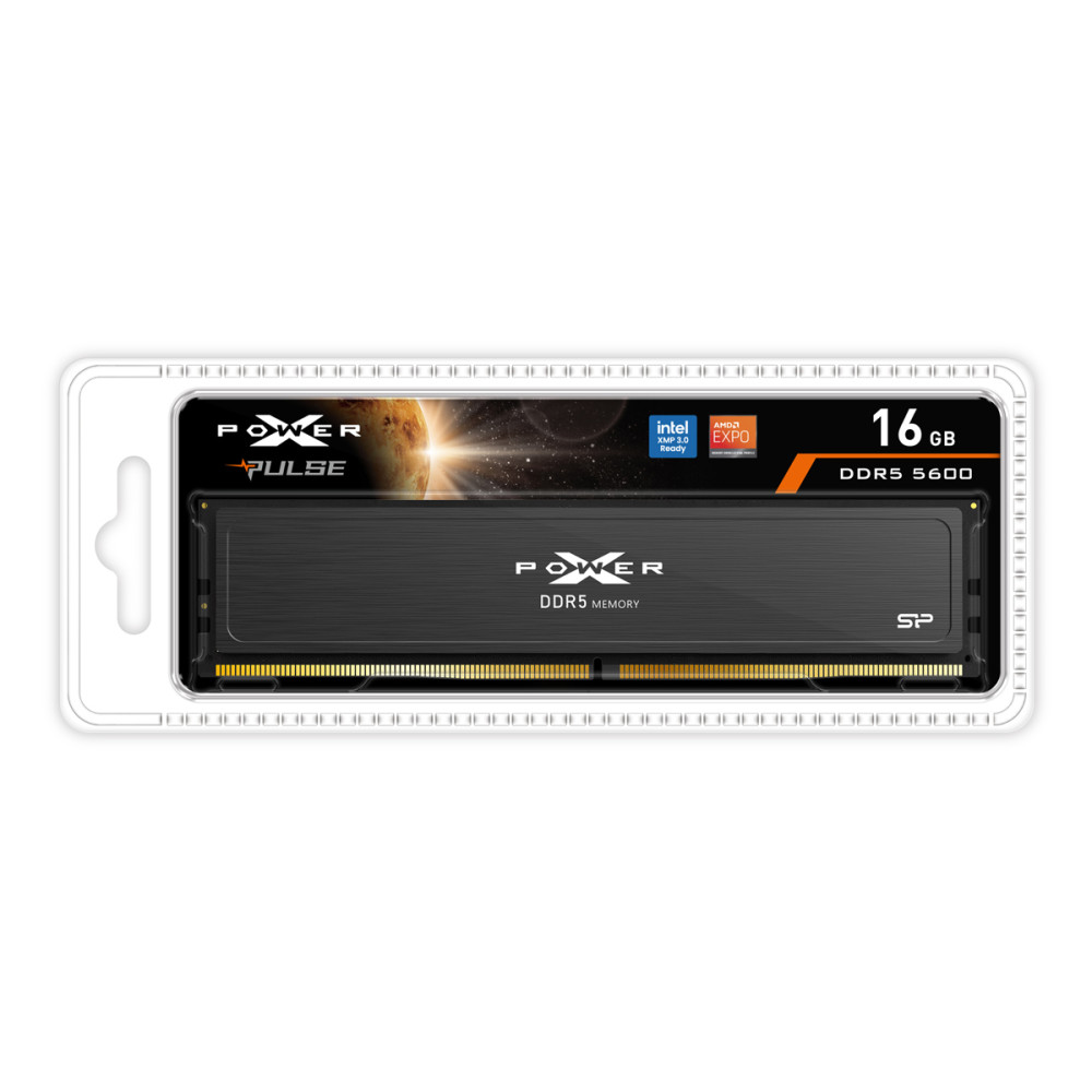 SILICON POWER μνήμη DDR5 UDIMM XPOWER Pulse, 16GB, 5600MHz, CL40