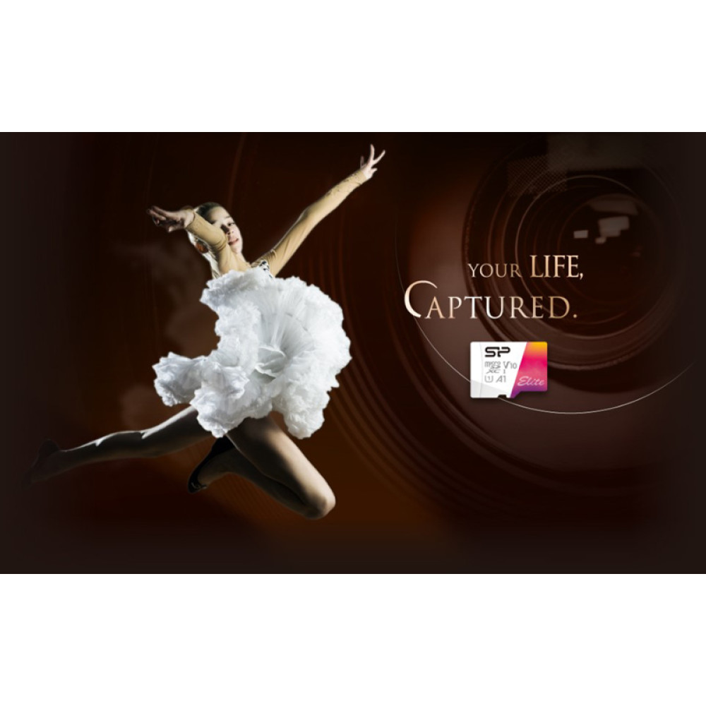 SILICON POWER κάρτα μνήμης microSDXC Elite, 32GB, C10 UHS-I U1 A1 V10