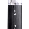 SILICON POWER USB Flash Drive Ultima U02, 32GB, USB 2.0, μαύρο