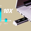 SILICON POWER USB Flash Drive Blaze B02, 32GB, USB 3.2, μαύρο