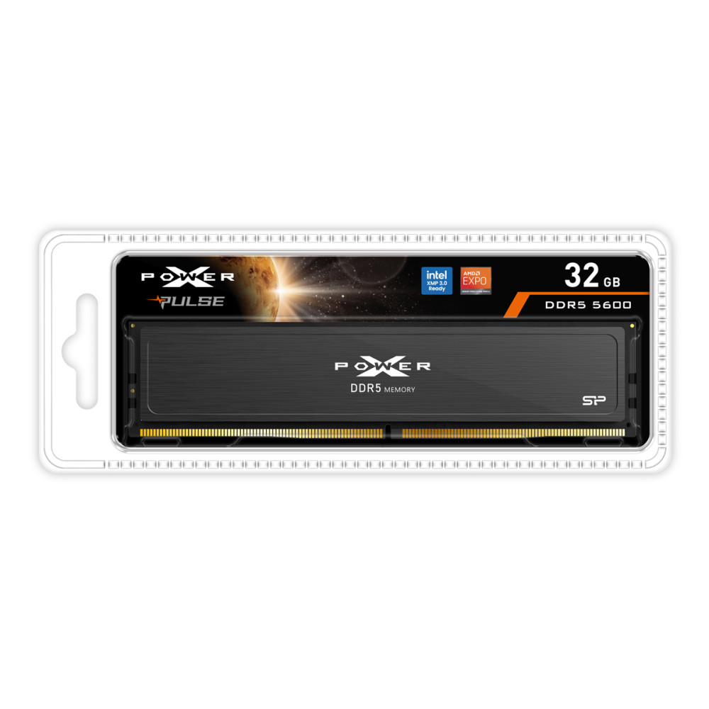 SILICON POWER μνήμη DDR5 UDIMM XPOWER Pulse, 32GB, 5600MHz, CL40