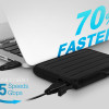 SILICON POWER εξωτερικός HDD Armor A66, 4TB, USB 3.2, μπλε