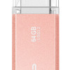SILICON POWER USB Flash Drive Helios 202, 64GB, USB 3.2, ροζ χρυσό