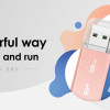 SILICON POWER USB Flash Drive Helios 202, 128GB, USB 3.2, ροζ χρυσό