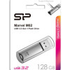 SILICON POWER USB Flash Drive Marvel M02, 128GB, USB 3.2, γκρι