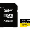 SILICON POWER κάρτα μνήμης microSDXC Inspire, 256GB, UHS-I U3 A1 V30