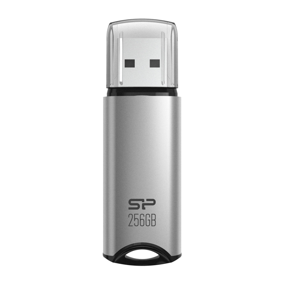 SILICON POWER USB Flash Drive Marvel M02, 256GB, USB 3.2, γκρι