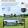 SECTEC smart κάμερα ST-428-4M-DL με προβολείς, dual lens, 4MP, Onvif PTZ