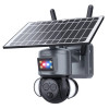 SECTEC smart ηλιακή κάμερα ST-558-6M-12X-4G-EU, προβολείς, 3MP, 4G, PTZ