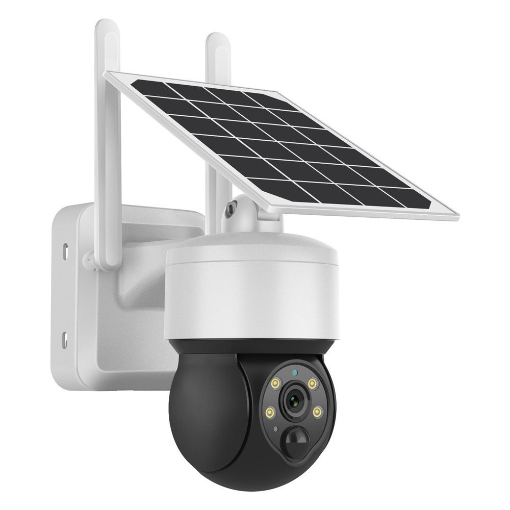 SECTEC smart ηλιακή κάμερα ST-S517C-3M, 3MP, PIR, PTZ, cloud/micro SD, WiFi