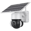 SECTEC smart ηλιακή κάμερα ST-S518M-3M με προβολείς, 3MP, Wi-Fi, PTZ