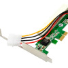 POWERTECH κάρτα μετατροπής PCIe σε PCI ST43, PLX PEX8112