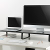 BRATECK επιτραπέζια βάση για 2x οθόνες/laptop STB-112, 13-32", έως 20kg, μαύρη