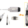 SPROTEK 4 σε 1 set εργαλείων STD-656, 19 τμχ