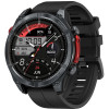 ZEBLAZE smartwatch Stratos 4 με φακό, heart rate, 1.43" AMOLED, GPS, 5 ΑΤΜ, MIL-STD-810H, μαύρο