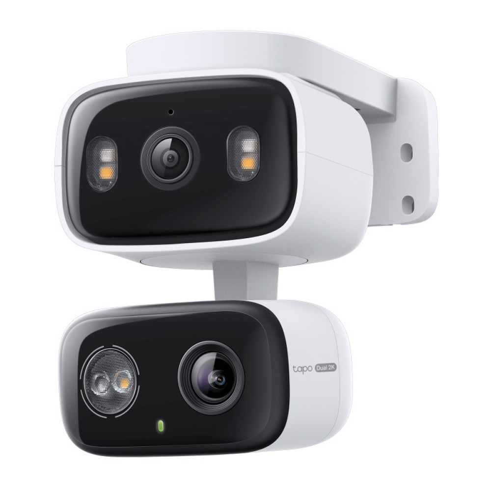 TP-LINK smart κάμερα Tapo C246D, dual lens, 2K/3MP, WiFi, PTZ, IP65, V1.0