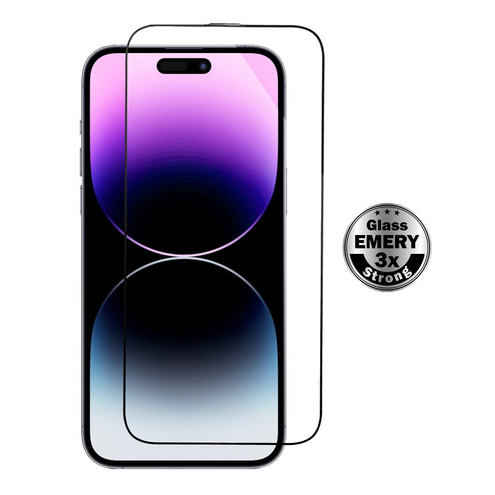 POWERTECH tempered glass Emery 5D TGC-0762 για iPhone 14 Pro, full glue