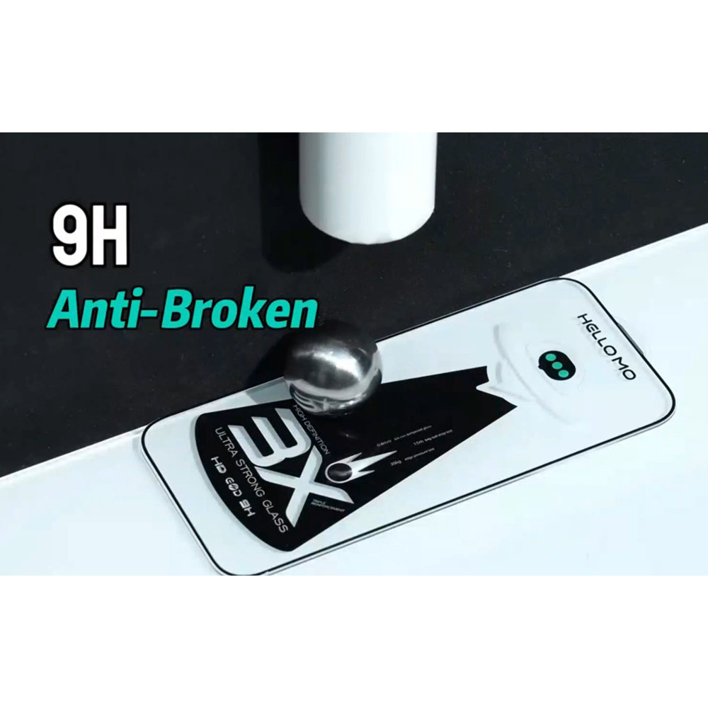 POWERTECH tempered glass Emery 5D TGC-0763 για iPhone 14, full glue