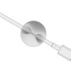 POWERTECH οργανωτές καλωδίων TIES-074, 1 θέση, Φ5mm, λευκό, 10τμχ