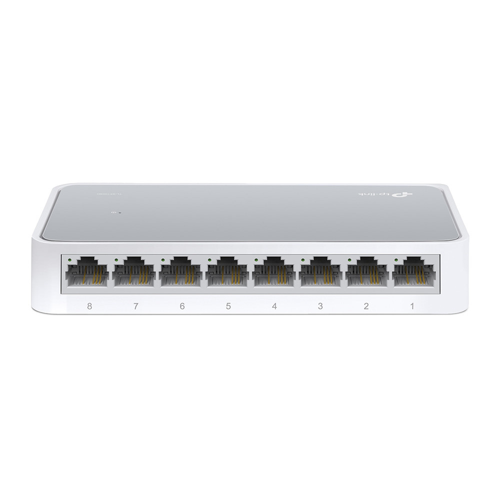 TP-LINK Desktop Switch TL-SF1008D, 8-port 10/100Mbps, V12.40