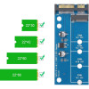 POWERTECH Converter SATA 22pin σε M.2 SSD TOOL-0019, 2230/2242/2260/2280