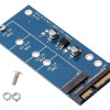 POWERTECH Converter SATA 22pin σε M.2 SSD TOOL-0019, 2230/2242/2260/2280