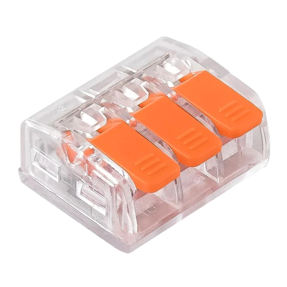 POWERTECH κλέμα σύνδεσης καλωδίων TOOL-0101, 3pin, 10τμχ