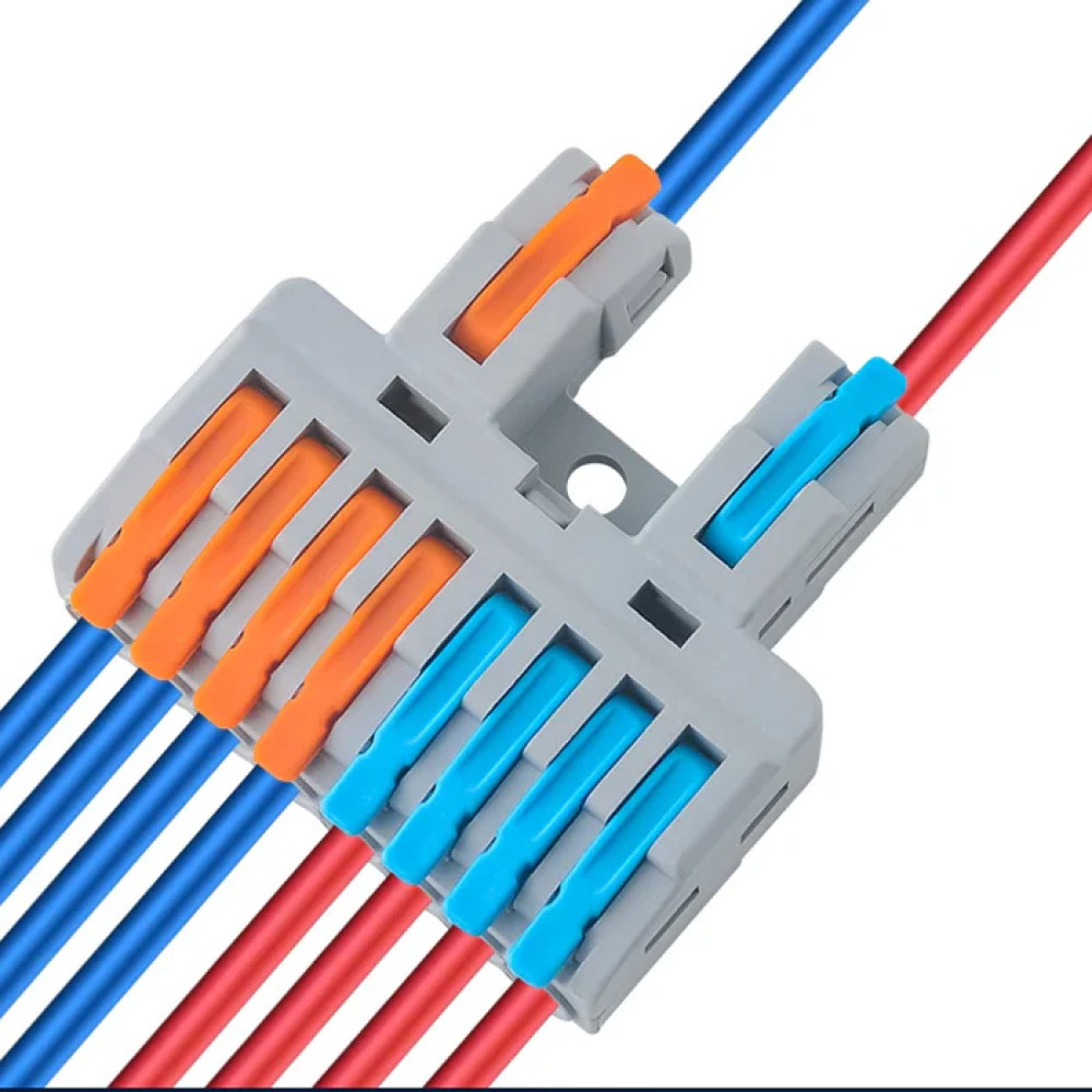 POWERTECH κλέμα σύνδεσης καλωδίων TOOL-0109, 8pin προς 2pin, 5τμχ