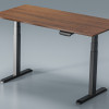 BRATECK επιφάνεια γραφείου TP12060R-2P, 120x60x1.8cm, καφέ ξύλινη
