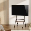 BRATECK βάση τηλεόρασης δαπέδου TTF13E-46FW, 37-86", έως 80kg, με ράφι & ροδάκια