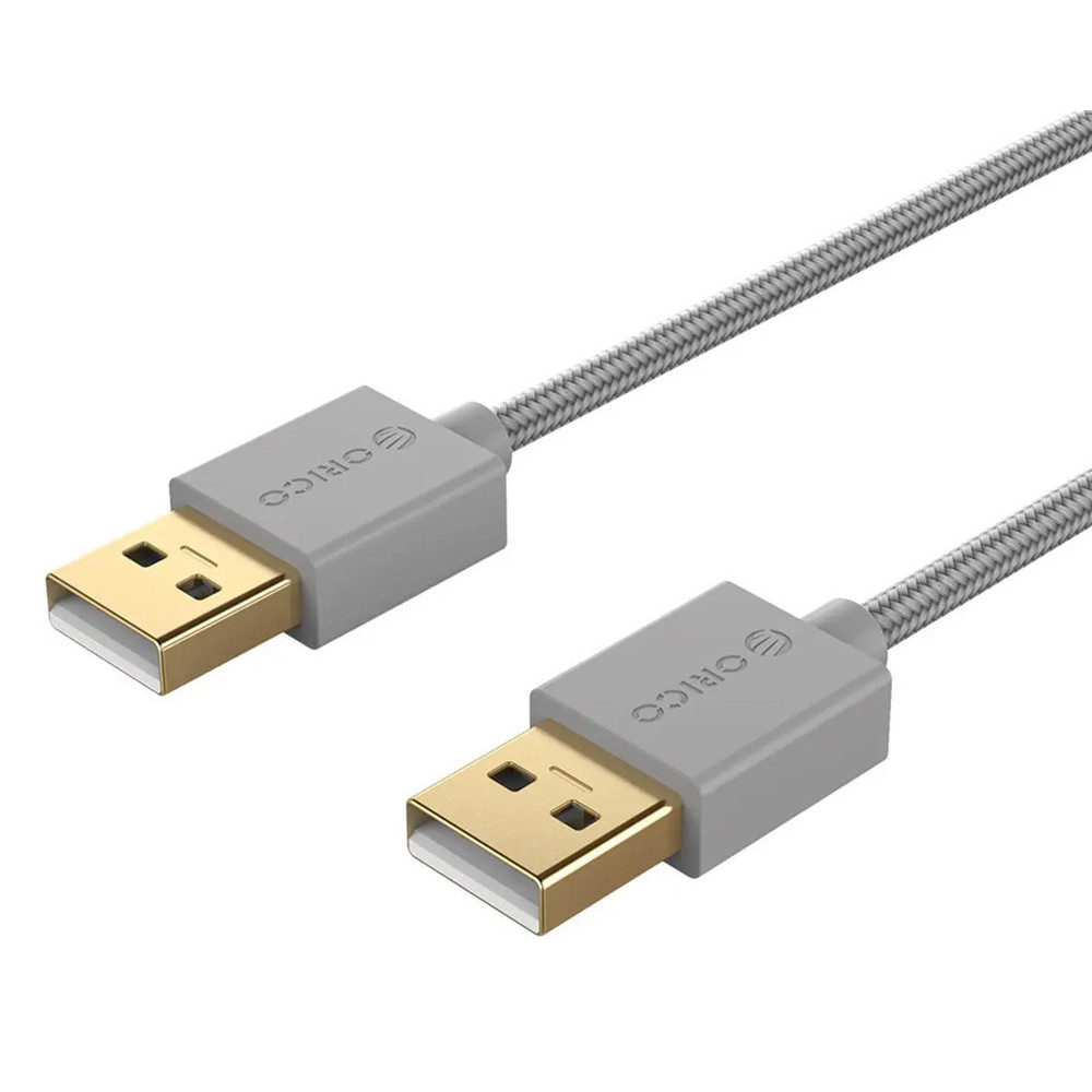 ORICO καλώδιο USB 2.0 U2-AA02, 480Mbps, 1m, γκρι