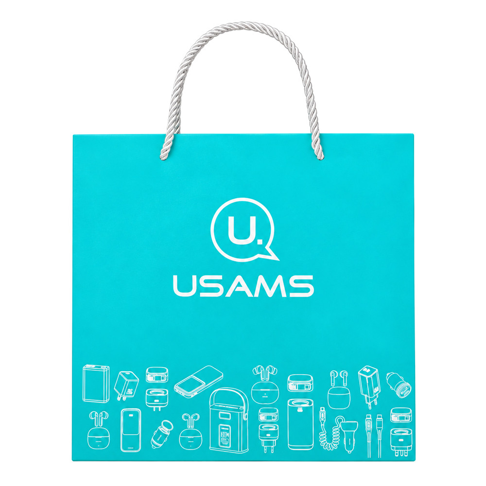 USAMS τσάντα CT-BAG, 32x29.5cm, γαλάζια