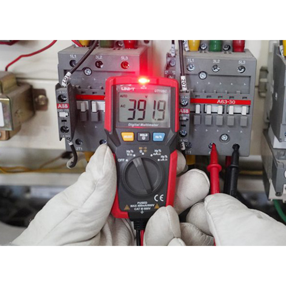 UNI-T μίνι ψηφιακό πολύμετρο UT125C, 600V AC/DC, NCV